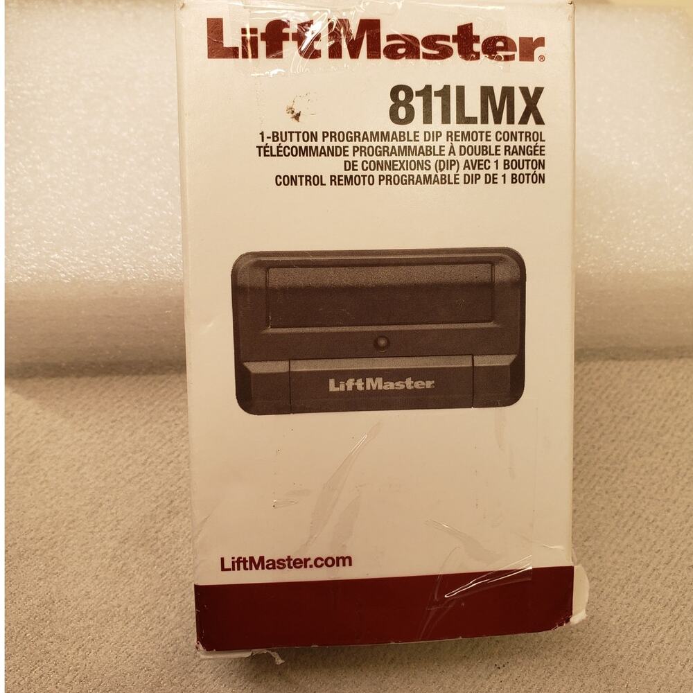 LiftMaster 811LMX 1-Button Programmable DIP Remote Control Gate Opener